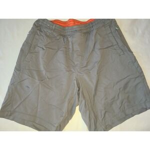 BirdDogs Mens Gray Long Shorts Size L Athletic Performance Casual Shorts READ